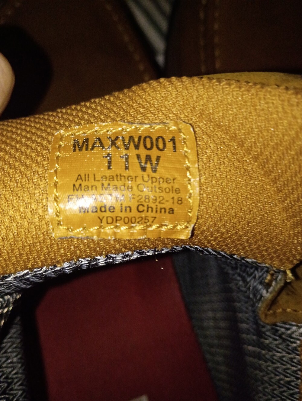 Men's Twisted X Lace-Up Boots Size 11 - Picture 6 of 6